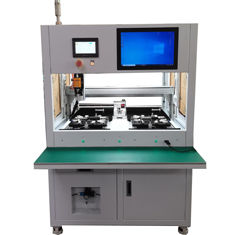 立式鏤空雙Tabel螺絲機(jī)工作視頻